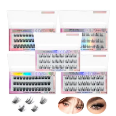 Pestañas Postizas Autoadhesivas Diy Cluster Ramillete Luvina - M&Q REGALOS