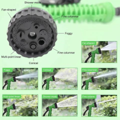 Imagen de Manguera Expandible 7.5mts Jardín Pistola Retráctil Flexible