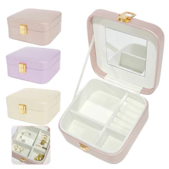 Organizador Joyas Caja Alhajero Bijou Anillos Collares Aros - comprar online