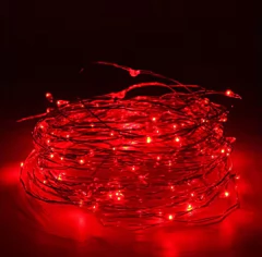 Luces X10 3 Modos Pilas Led 2mts Alambre Micro Led Luvina - comprar online