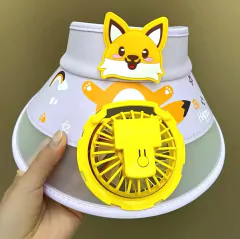 Gorra Visera Con Ventilador Portátil 3 Velocidades Infantil - comprar online