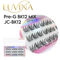 Pestañas Postizas Autoadhesivas Diy Cluster Ramillete Luvina - M&Q REGALOS