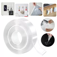 Cinta Nano Adhesiva Doble Faz Lavable Reutilizable 3,5 Mts - comprar online