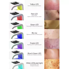 Cabina Led Corporal Mascara 7 Colores Terapia Facial Belleza en internet