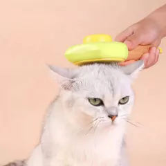 Cepillo Cardina Saca Nudos Pelos Para Mascotas Mango Madera - comprar online