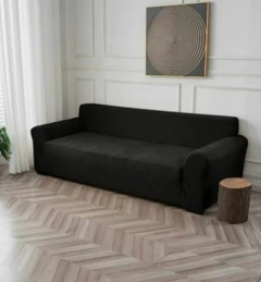 Funda Cubre Sillón Elastizada 3 Plazas Cuerpos Sofa Rayas - tienda online