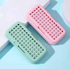 Imagen de Cepillo De Baño Para Cabello Masajeador Silicona Limpieza
