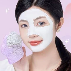 Esponja X2 Exfoliante Para El Rostro Limpiador Facial Luvina - tienda online