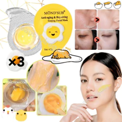 X3 Mascarilla Facial En Forma De Huevo Nutre Hidrata Repara