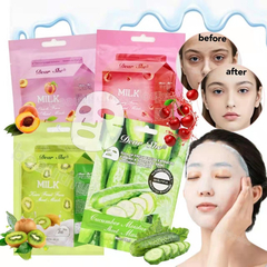 7 Mascarillas Faciales Hidratantes Rejuvenecedora Revitaliza - tienda online