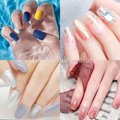 Tips Cuadrado Sistema Gel Caja X 500pcs Ultra Fino en internet