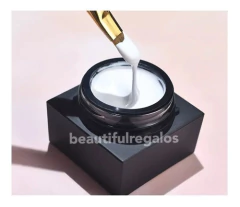 Kit X2 Gel Blanco Negro Paint Spider Navi Nail Art Uñas en internet