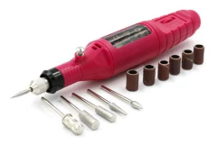 Set Torno Uñas Manicuria Pedicura Eléctrico Fresa Profesiona - M&Q REGALOS