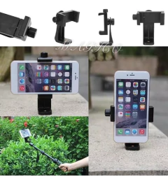 Adaptador Tripode Y Monopod Para Celulares Vertical Horizontal