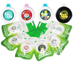 5x Boton Prendedor Repelente Antimosquito Citronela - comprar online