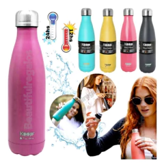 Botella Térmica Deportiva Keep 500ml Doble Acero Inoxidable