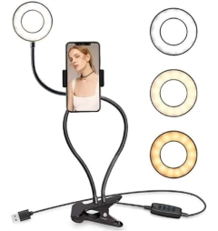 Aro De Luz Led Selfie 2 En 1 Celular Tiktok Live Stream - tienda online