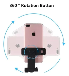 Adaptador Tripode Y Monopod Para Celulares Vertical Horizontal - M&Q REGALOS