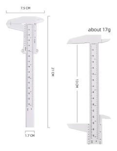 Regla Calibradora Para Microblading Perfilador De Cejas - M&Q REGALOS