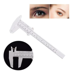 Regla Calibradora Para Microblading Perfilador De Cejas