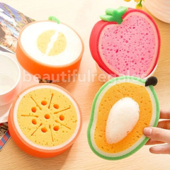 Esponja De Cocina Baño Forma Fruta Limpieza Multiuso Diseño - comprar online