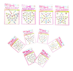 Strass Autoadhesivo X 16 Rostro Cuerpo Body Sticker Souvenir - M&Q REGALOS