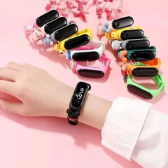 Reloj Pulsera Táctil Digital Led Silicona Para Niños Y Niñas - tienda online