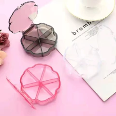 Organizador De Dijes Pastillas Strass Bijou Manicuria Flor - comprar online