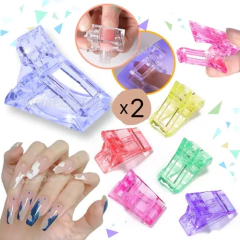 Clip Broche X2 Para Capsula Dual Esculpidas Magico
