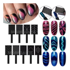 Iman Magnético Uñas Efecto Ojo De Gato Pintura Estilos