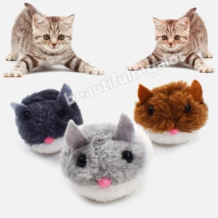 Raton Vibrador A Cuerda Juguete Para Gatos Perros Accesorios - M&Q REGALOS