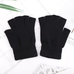 Guantes Medio Dedo Cortos Hombre Mujer Unisex Frio Invierno en internet