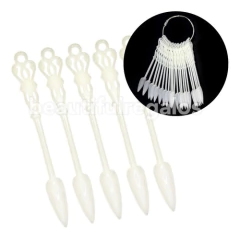 24 Muestrarios Uñas Stiletto Esmaltes Individuales Vintage - comprar online