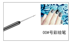Set 3 Pinceles Liner Pelo Corto Decoracion De Uñas Nail Art - tienda online