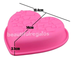 Molde Silicona Corazón Mini Corazones Repostería Cocina en internet