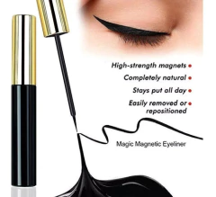 Imagen de Pestañas X3 Magnéticas 5 Imanes Delineador Lapiz Magnético