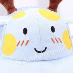 Gorro Para Chicos Piluso Estampado Con Cuernitos Jirafa - comprar online