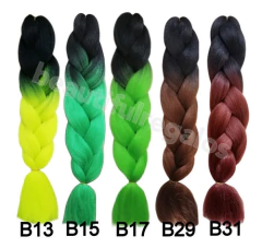 Extensiones Jumbo Kanekalón Térmico Combinado Trenzas Africa - M&Q REGALOS