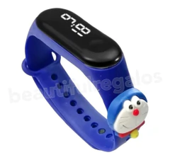 Imagen de Reloj Pulsera Táctil Digital Led Silicona Para Niños Y Niñas