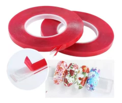 Cinta Doble Faz Transparente Bifaz Para Uñas Manicuria - comprar online