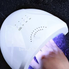 Cabina Uv/ Led Sun One 48w Timer Y Sensor Auto Uñas Semi Gel - tienda online