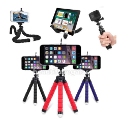 Tripode Araña Pulpo 17cm Gopro Celular Con Cabezal Incluido