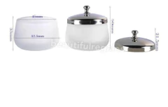 Vaso Dappen De Vidrio Con Tapa Uñas Esculpidas Acrilicas en internet