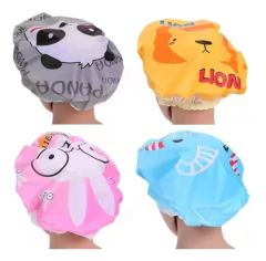 Gorros Para Ducha Impermeables Baño Cofia De Plastico en internet