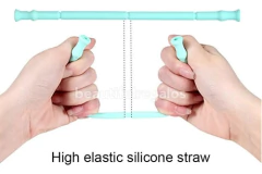 Sorbete Reutilizable Silicona Plegable + Limpiador + Estuche - tienda online