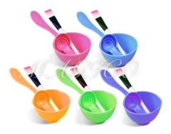 Kit Para Mascarilla Facial Bowl 6 Piezas + Vincha Maquillaje - comprar online