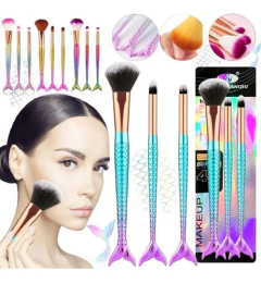 Combo Super Completo Maquillaje Paleta Glitter Set Brochas - M&Q REGALOS