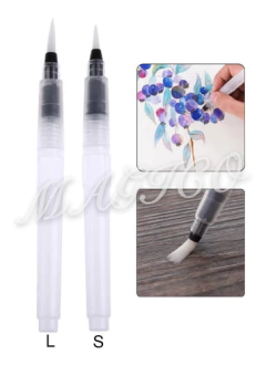 Pluma Tipo Pincel Para Acuarela Rellenables Dibujo Pintura en internet