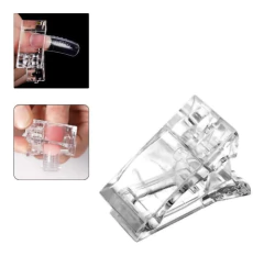 Kit X8 Cápsulas Dual Broches Sujetadores Pincel Lima Polygel en internet