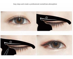 Stencil Para Delinear Ojos Párpados Gatito Maquillaje en internet